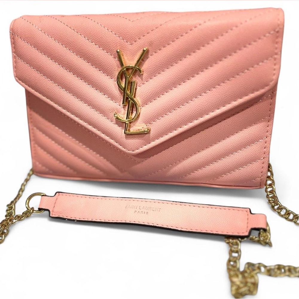 YSL Pink Crossbody Bag